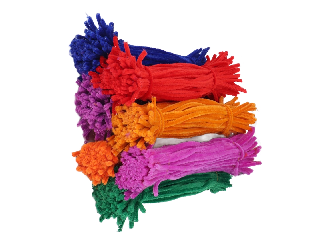 700 Unidades De Limpiapipas Flexibles Para Manualidades Educativas Para Niños.