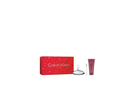Set de Perfume Mujer CALVIN KLEIN 3 Piezas