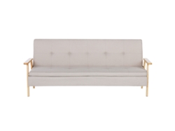 Sofá cama BELIANI Tjorn de Poliéster Beige 204x85x84
