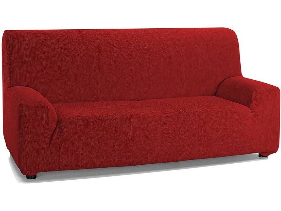 Funda de Sofá TODOPARAMICASA Emilia Rojo (2 Plazas - 180 cm)