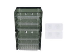 Organizador De Estantes De Cocina Multicapa De Pp Para Pared/encimera, Para Verduras Y Carnes.