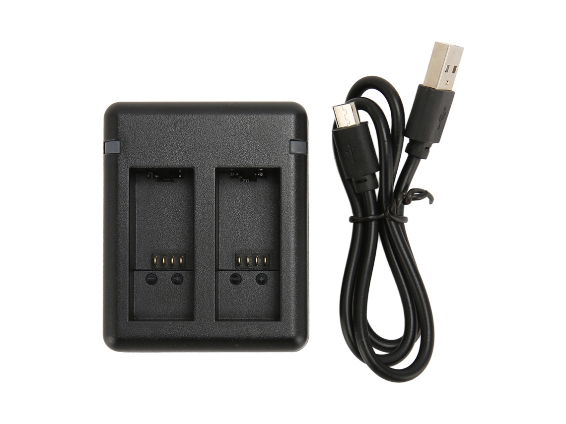 Cargador de batería para cámara Duos Channels con luz indicadora