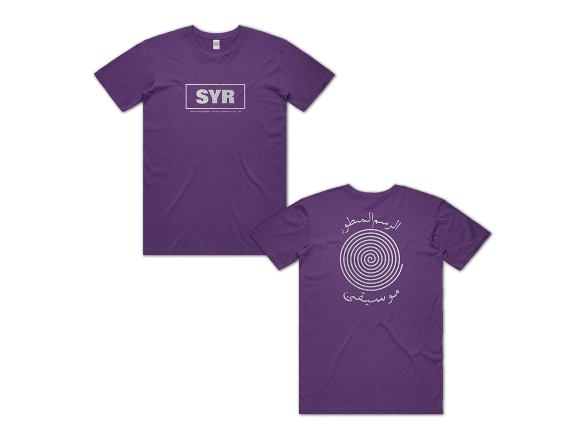 Sonic Youth Syr purple T-shirt Rockinstone Unisex Adults Best Sellers Size:xxxl