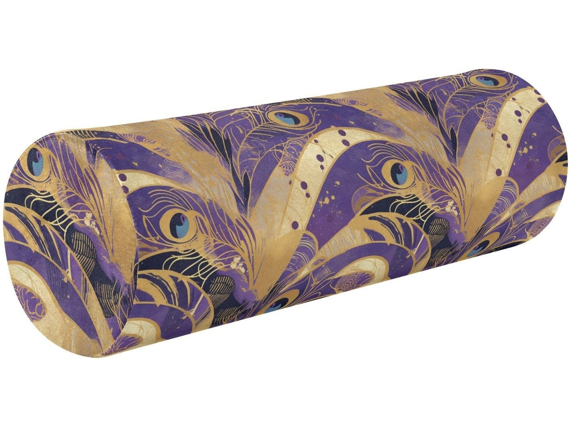 Almohada Cilíndrica Cuello Frodotgv Espuma Viscoelástica Cómodo Soporte Soporte. Fácil