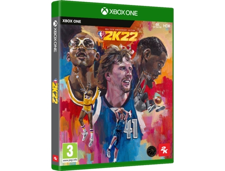 Juego Xbox One NBA 2K22 75th Anniversary