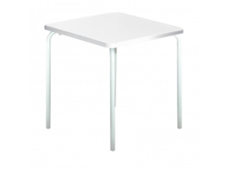 Mesa apilable blanca 68x68cm r64b