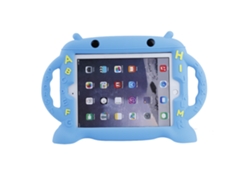 Funda de silicona suave para iPad 9.7 2/3/4 azul (protección y absorción de impactos)