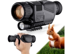 Monocular Digital De Visión Nocturna 5x40 Para Día Y Noche. Gafas De Visión Nocturna Con Cámara Infrarroja Hd Y Tarjeta Tf De 8 Gb Para Adul
