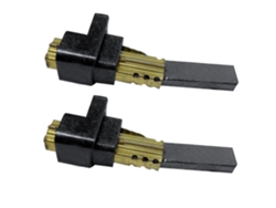 2 escobillas de carbón para motor de 6,5 x 11 x 32 mm, compatibles con aspiradoras LG.