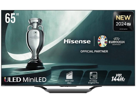 TV HISENSE 65U7NQ 144HZ (Mini LED - ULED - 64.5'' - 165 cm - Ultra HD - Smart TV)