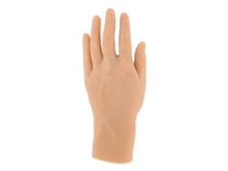 Modelo De Mano Masculina De Silicona Realista Flexible Reutilizable Para Joyería Y Pintura Maniquí Izquierda