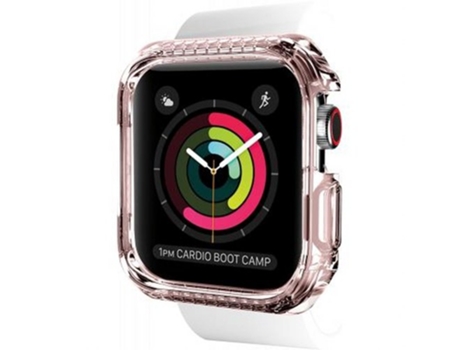 ITSKINS Estuche para Apple Watch Series 4 44mm Semi-Rígido Spectrum Clear Transparente