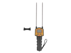 Medidor Digital De Humedad Para Granos Con Pantalla Lcd Y Doble Sonda Para Arroz, Trigo, Maíz Y Frijoles, Con Aviso Por Voz - Versión En Inglés