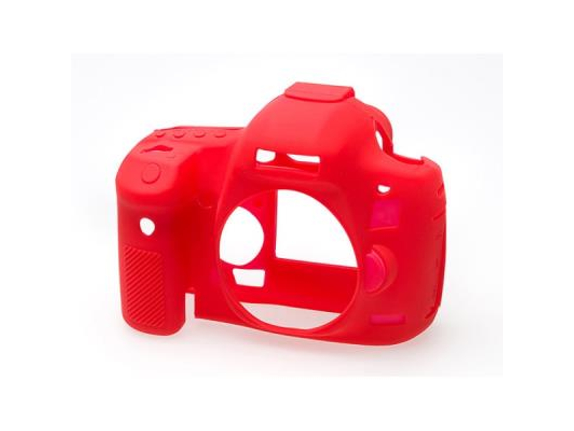 Funda EASYCOVER Silicona para Canon EOS 5D Mark III Rojo