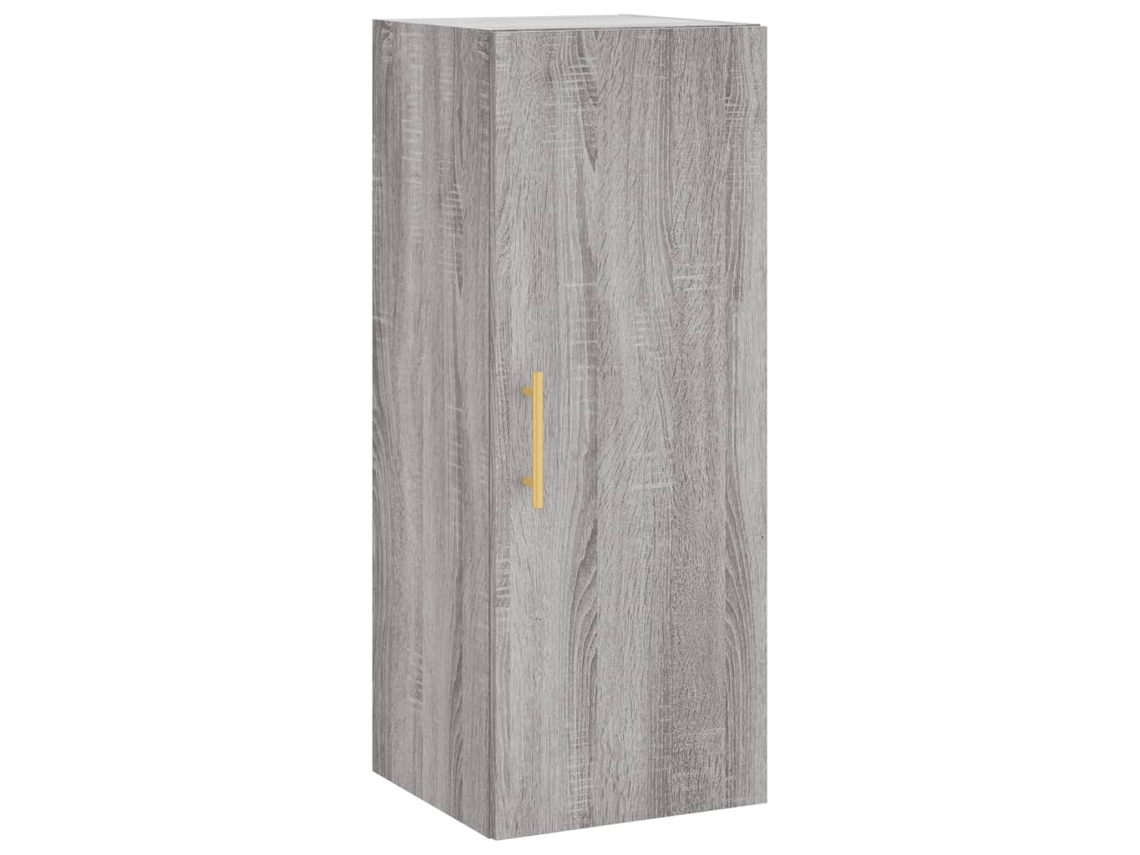 Maison Exclusive - Armario De Pared Gris Sonoma 34,5x34x90 Cm