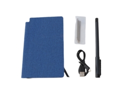 Cuaderno Digital Con Lápiz, Tableta De Escritura Electrónica, Reconocimiento De Texto Ocr, Azul