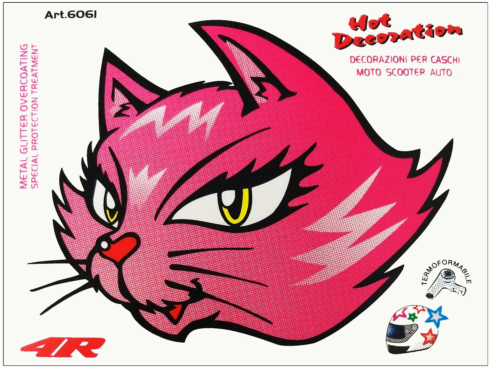 Adhesivos Stickers Gata 10 X 12 Cm