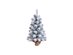 Árbol de Navidad Decorativo Mini Verde Nevado 60x38cm Dayron