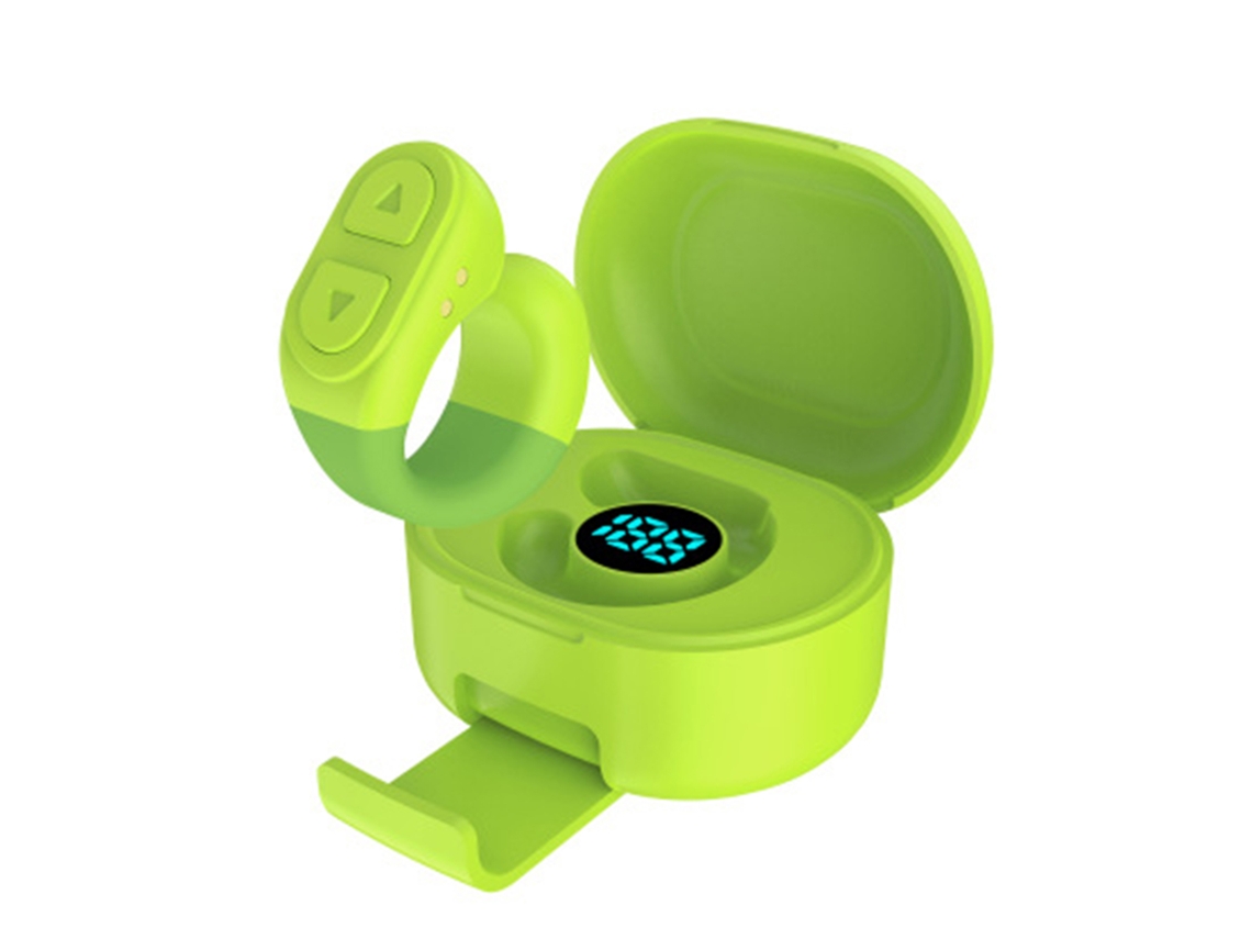Control Remoto Bluetooth Con Forma De Anillo Para Tiktok, Selfies, Navegación Y Soporte Multifuncional Para Teléfono.