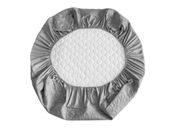 Protector De Colchón A Cuadros, Resistente Al Agua, Al Polvo Y A La Penetración, 200x200cm