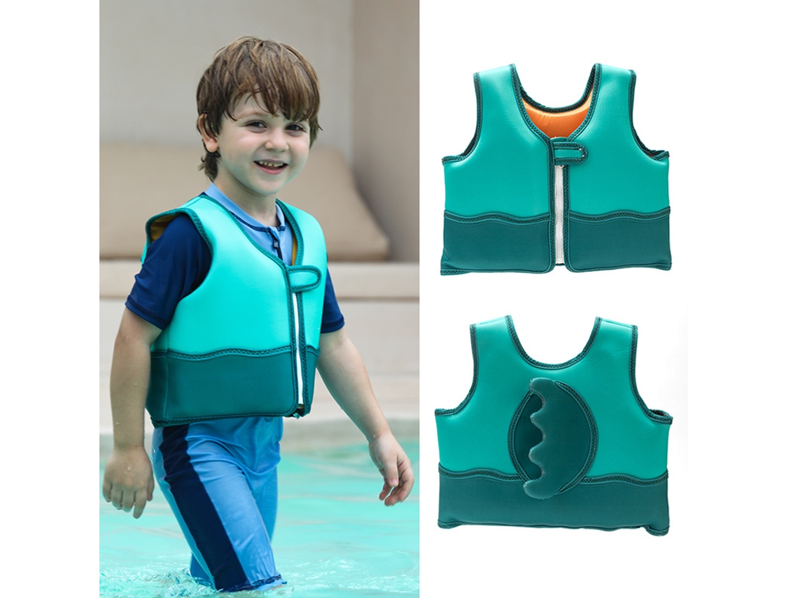 Chaleco Salvavidas Infantil Henten Home. No Requiere Inflado Para Prevenir Ahogamientos. Apto Para Niños De 10 A 30 Kg
