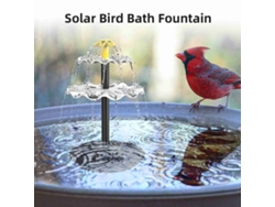 Bomba de agua solar de 6 W, 160 l/h, IP68, resistente al agua, para jardín y patio.