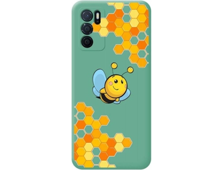 Carcasa Oppo A16 / A16s TUMUNDOSMARTPHONE Abeja Verde