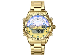 Reloj Deportivo Para Hombre (dorado), Reloj Digital Resistente Al Agua