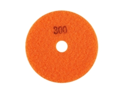 Disco De Esmerilado Diamante Húmedo 100mm 4" Para Granito Mármol Piedra (granularidad 300)