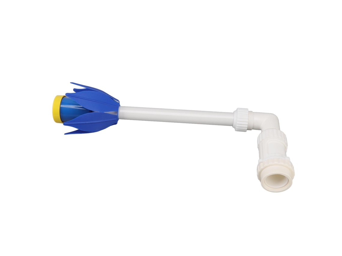 Aspersor de jardín de PVC con rosca hembra G1 1/2 para decoración.
