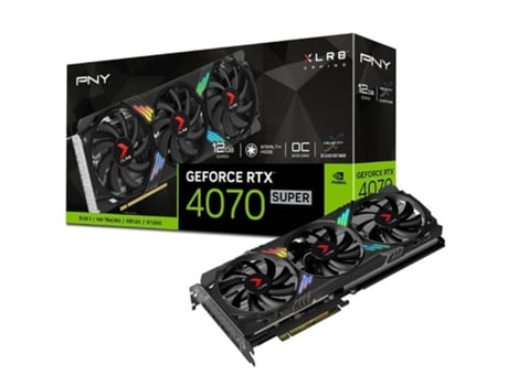 Tarjeta Gráfica PNY Geforce Rtx 4070 Super Xlr8 Verto Epic-X Rgb Oc Triple Fan/ 12Gb Gddr6X