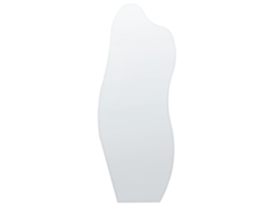 Espejo BELIANI Estang de MDF Plateado 50x2x140