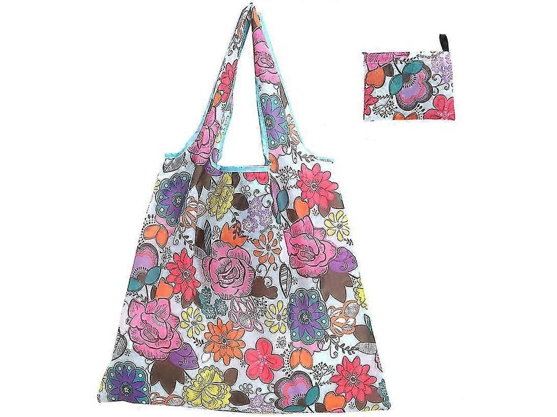 Bolsa de compras reutilizable, bolsa de compras duradera, bolsa grande plegable y ecológica Kj30 GOKOCO