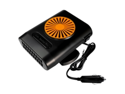 Calentador De Coche De 12 V Con Encendedor De Cigarrillos Desempañador De Parabrisas Giratorio 360° (naranja) Cuich