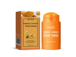 Mascarilla de cúrcuma con vitamina C para una luminosidad intensa.