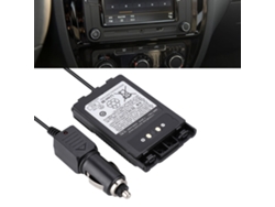 Cargador de coche para Yaesu VX-8R, VX-8DR, VX-8GR, Ft-1DR, Ft-1XD, Ft-2DR (eliminador de batería de 12 V CC)