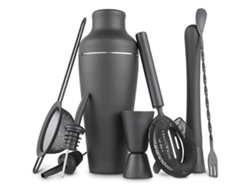 Kit de utensilios de coctelería de acero inoxidable 8 en 1 para bartenders ZRUXE