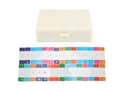 30 Portaobjetos Preparados Para Microscopio Con Kit De Laboratorio Transparente Para Biología.