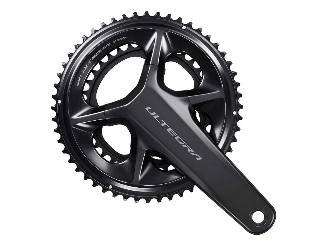 Pedaleira Ultegra R8100 12S Hollowtech Ii Preto 165 Mm / 50/34Tshimano
