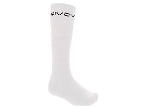 Calcetines para Hombre GIVOVA Altas Basso Blanco para Fútbol (Tamaño Unico)