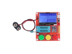 Probador De Transistores Lcr Diy T4 Mini Z Con Pantalla Lcd Gráfica, Medidor De Capacitancia De Diodos/triodo