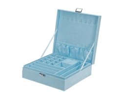 Caja de música dulce, joyero, caja de música con cajón y botón giratorio, caja de música de bailarina, joyero musical Hengjian (blanco)