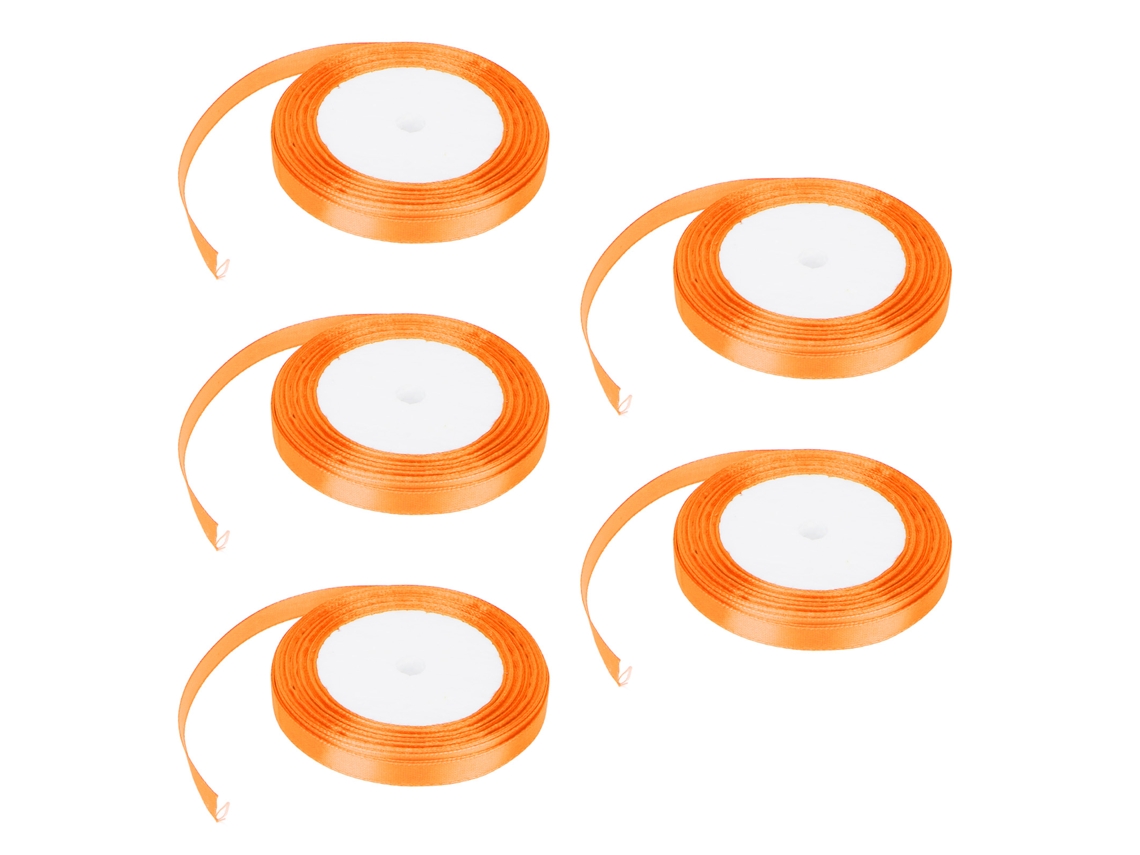 Vlrla-5pcs/conjunto 22m Satin Ribbon Para Wedding Gift Wrapping