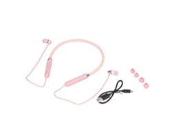 Auriculares Deportivos Bluetooth 5.1 Con Cancelación De Ruido, De Diadema, Inalámbricos, Color Rosa.