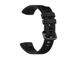 Correas De Silicona Negras De Repuesto, Compatibles Con Huawei Band 3 Y 4 Pro, Juego De 2 Piezas, Fáciles De Limpiar.