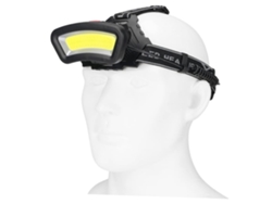 Linterna frontal Casco para montar Luz LED Antorcha frontal Negro DIGITALLAB