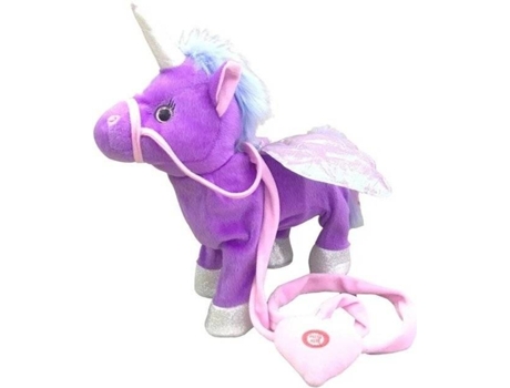 Peluche interactivo OEM Unicórnio (Edad Minima: 3 años - 35x30x10 cm)