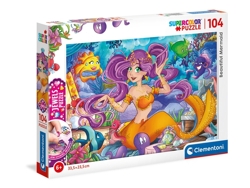 Puzzle CLEMENTONI Supercolor 20178 rompecabezas 104 pieza(s) Dibujos