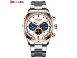 (estilo 3) Reloj De Pulsera Redondo Multifuncional Impermeable De Seis Manecillas Para Hombre Con Calendario