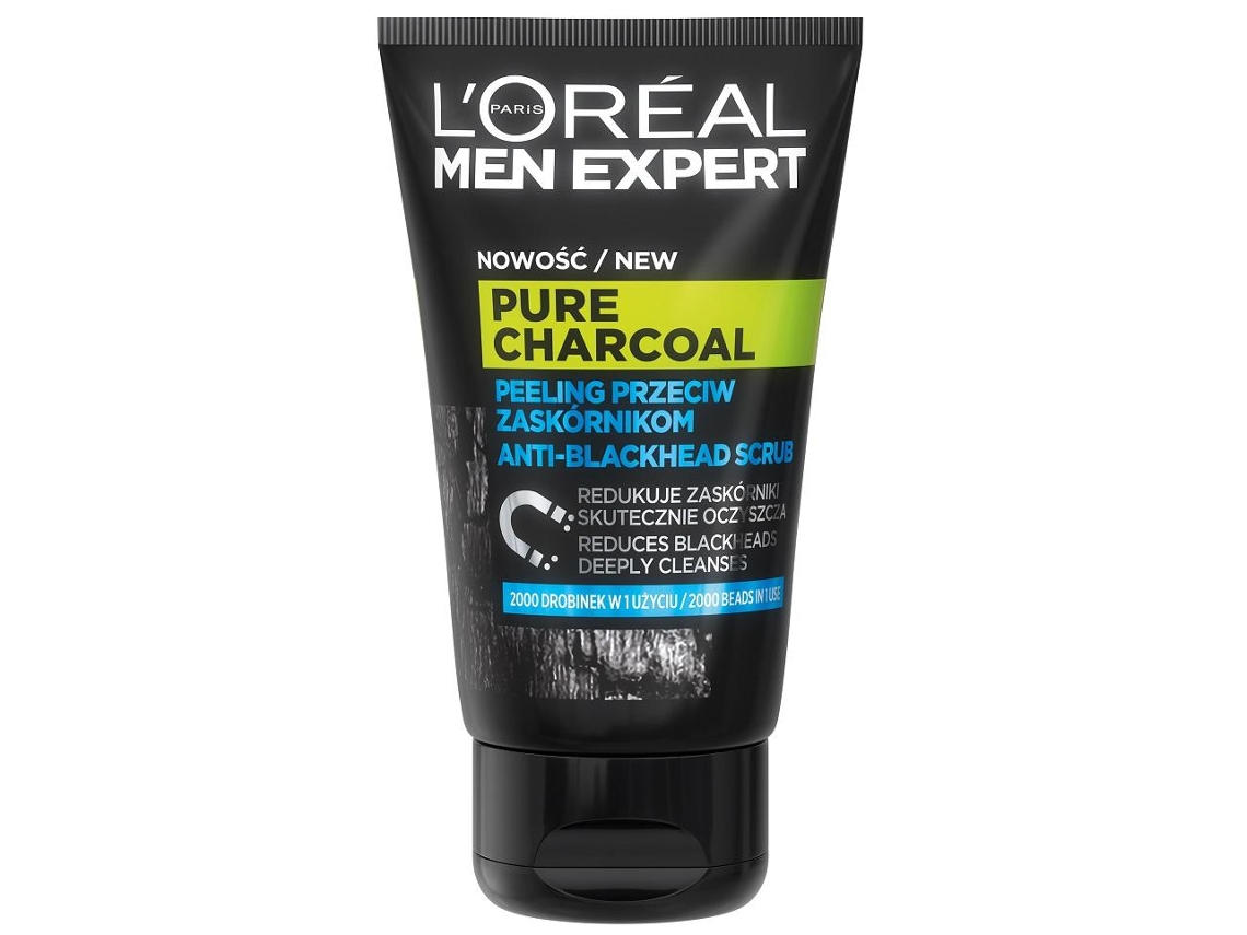 L'Oreal Men Expert frote contra zaskórnikom de carbón 100ml Pure Power